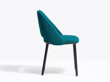 VIC 655 - Upholstered fabric chair by Pedrali - view 3