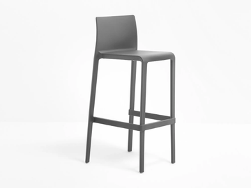 VOLT 678 - Stackable polypropylene stool by Pedrali - view 2