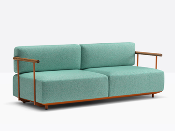ARKI-SOFA AS0022 - 3 seater fabric garden sofa by Pedrali - view 2