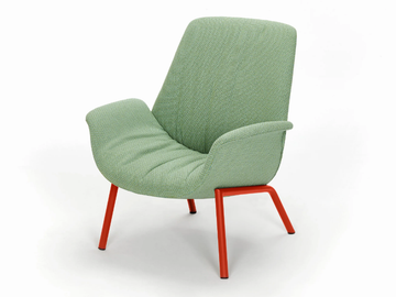 ILA 2023 - Fabric armchair with steel structure by Pedrali - view 2