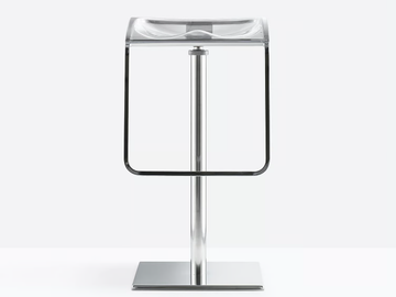 AROD 560 - High stainless steel stool with footrest by Pedrali - view 3