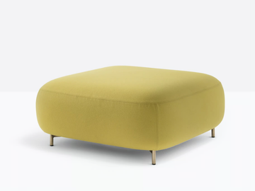 BUDDY 212 - Square fabric pouf by Pedrali - view 3