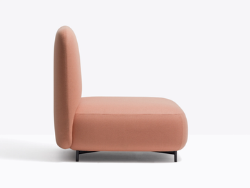 BUDDY 212S - Fabric lobby chair by Pedrali - view 3