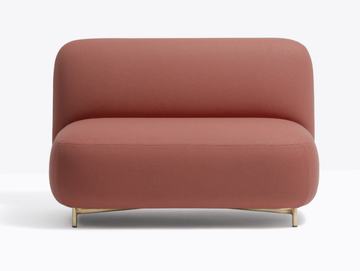 BUDDY 214S - Upholstered fabric restaurant booth by Pedrali - view 2