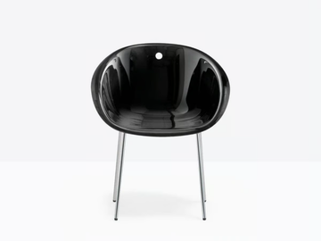 GLISS 901 - Polycarbonate chair by Pedrali - view 2