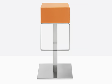 HX 4445G - Swivel high stool with footrest by Pedrali - view 2