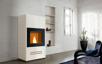 BERNA - Pellet stove with WiFi by Piazzetta - view 3