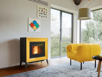 LINE - Pellet stove by Piazzetta - view 2