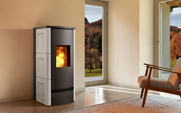 P920 C - Pellet steel stove Class A+ by Piazzetta - view 3