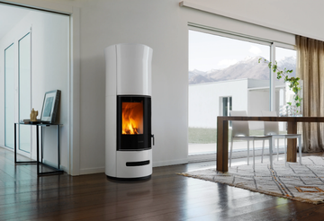 E 929 T - Wood-burning stove by Piazzetta - view 3