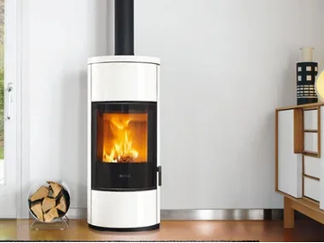 E924 - Wood-burning Central stove for air heating Class A+ by Piazzetta - view 2