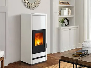 E928 M - Wood-burning wall-mounted stove Class A+ by Piazzetta - view 2