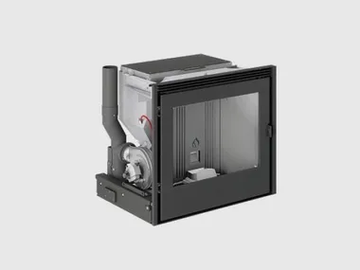 IP 7 CAST IRON DOOR - Pellet Fireplace insert Class A+ by Piazzetta - view 2