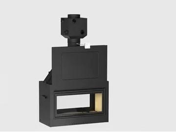 MA 263 B SL PLUS - Wood-burning Fireplace insert Class A+ by Piazzetta - view 2