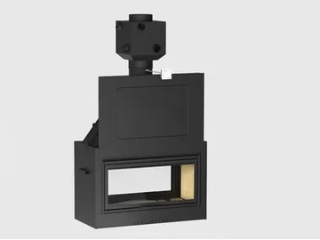 MA 263 B SL PLUS - Wood-burning Monoblock steel Boiler fireplace by Piazzetta - view 2