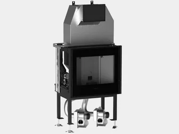 MP 9 - Pellet Fireplace insert Class A+ by Piazzetta - view 2
