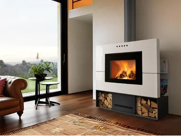 NEWPORT - Faïence fireplace by Piazzetta - view 2