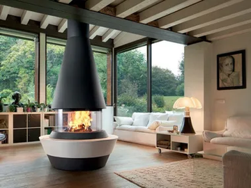 BERGEN - Faïence Fireplace Mantel by Piazzetta - view 2
