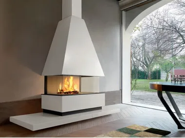 GOTEBORG - Faïence Fireplace Mantel by Piazzetta - view 2