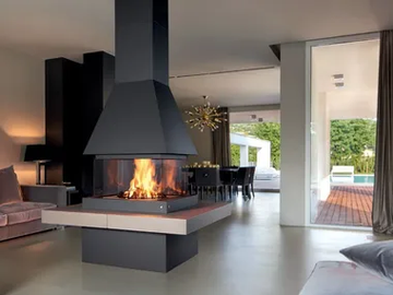 LUND - Faïence Fireplace Mantel by Piazzetta - view 2