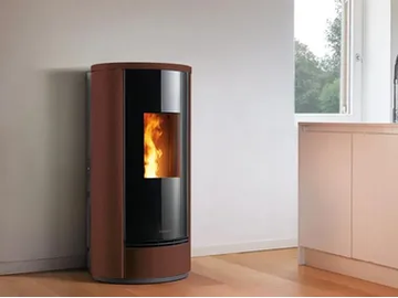 P220 T 5 STARS - Wall-mounted Pellet stove with WiFi Class A+ by Piazzetta - view 2