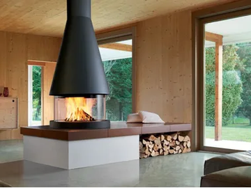 STOCCOLMA - Faïence Fireplace Mantel by Piazzetta - view 2