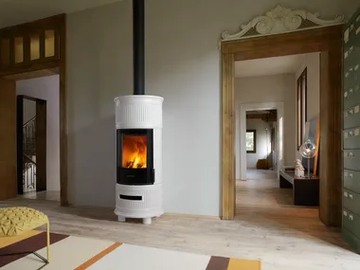 E 929 C - Wood-burning stove by Piazzetta - view 2
