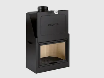 MA 261 SL - ECODESIGN - Wood-burning Monoblock steel Boiler fireplace by Piazzetta - view 2
