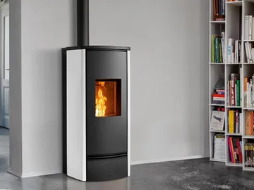 P920 M STEEL - Pellet steel stove by Piazzetta - view 2