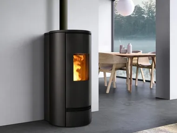 P920 T STEEL - Pellet steel stove by Piazzetta - view 2
