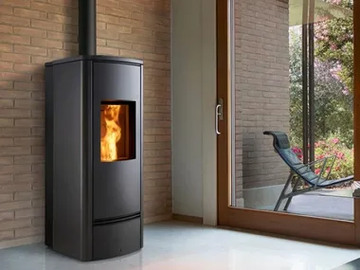 P390 M - Pellet steel stove Class A+ by Piazzetta - view 2