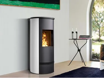 P930 T STEEL - Pellet steel stove by Piazzetta - view 2