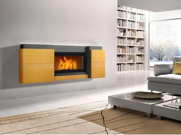GRAZ - Faïence Fireplace Mantel by Piazzetta - view 2