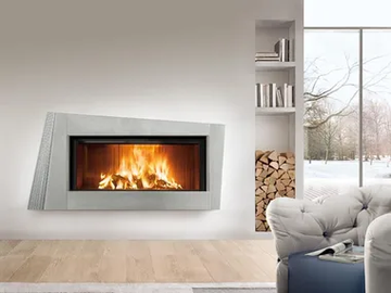 SALISBURGO - Faïence Fireplace Mantel by Piazzetta - view 2