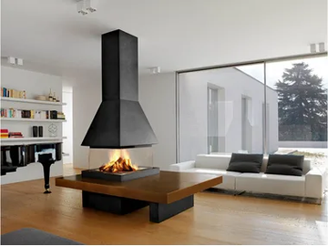 OLDEN - Faïence Fireplace Mantel by Piazzetta - view 2