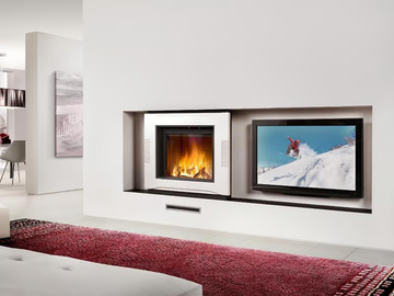 BREMA - Faïence Fireplace Mantel by Piazzetta - view 2