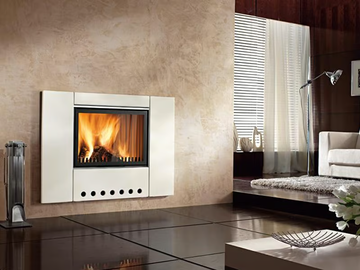 VISION - Faïence Fireplace Mantel by Piazzetta - view 2