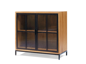 CRAFT - Steel and wood sideboard with doors by Pilma - view 2