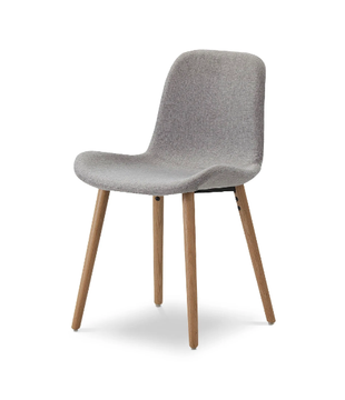 AIX - Upholstered fabric chair by Pilma - view 3