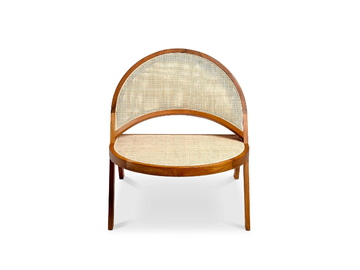 IDERA - Teak and rattan easy chair by Pilma - view 3