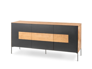 NEW ZEN - Steel and wood sideboard by Pilma - view 2