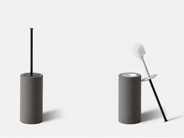 Toilet brush - Cement toilet brush by Pirovano - view 2