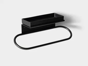 Towel ring - Metal towel ring by Pirovano - view 2