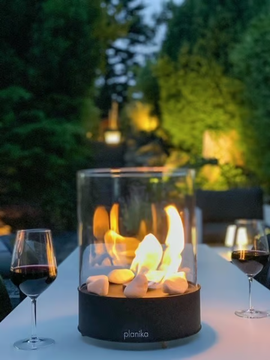 CHANTICO GLASSFIRE - Bioethanol table-top fireplace by Planika - view 3