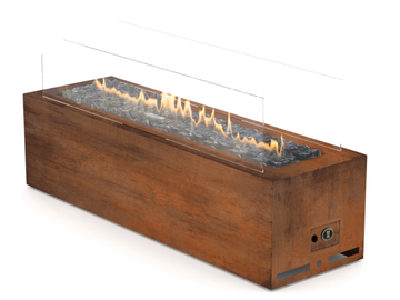 GALIO - Gas outdoor fireplace by Planika - view 2