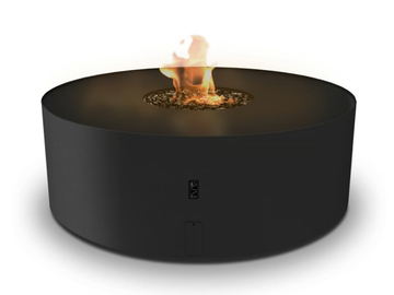 GALIO FIRE PIT BLACK - Gas outdoor fireplace by Planika - view 2