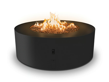 GALIO STAR BLACK - Gas outdoor steel fireplace by Planika - view 2