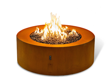 GALIO STAR CORTEN - Gas outdoor freestanding fireplace by Planika - view 2