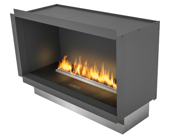 PRIMEFIRE IN CASING - Wall-mounted built-in bioethanol fireplace by Planika - view 2