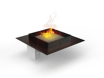 MICO BURNER 600 - Outdoor central gas fireplace by Planika - view 2